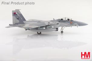 McDonnell Douglas F-15QA Ababil QA538 Qatar Emiri Air Force RIAT 2024 (w/ 12 x AIM-120, 3 x fuel tank) Diecast 1:72 Scale Model - Hobby Master HA4546 - Image 5