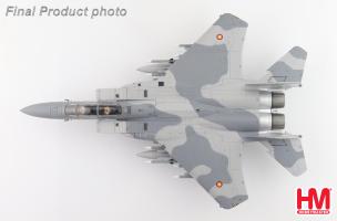 McDonnell Douglas F-15QA Ababil QA538 Qatar Emiri Air Force RIAT 2024 (w/ 12 x AIM-120, 3 x fuel tank) Diecast 1:72 Scale Model - Hobby Master HA4546 - Image 7
