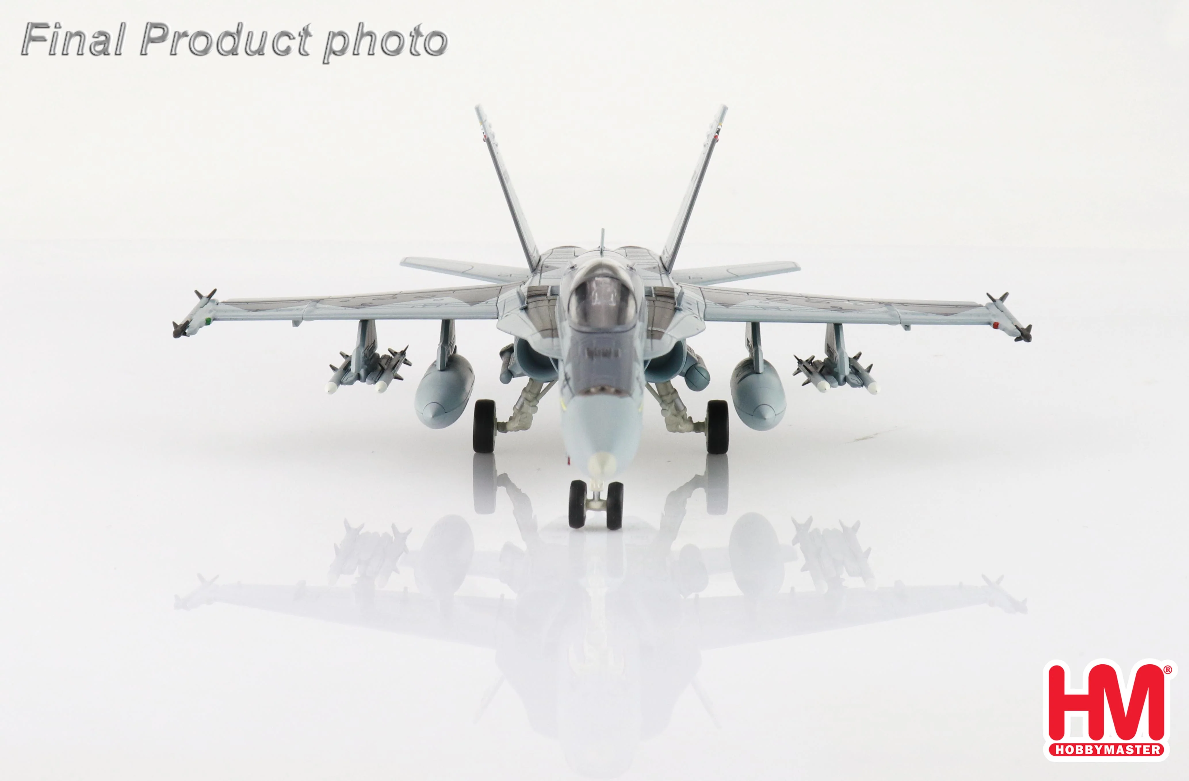 McDonnell Douglas F/A-18C Hornet 165227 VMFA-312 MCAS Iwakuni Yamaguchi 2022 Diecast 1:72 Scale Model - Hobby Master HA3587 - Image 8