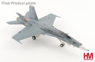 McDonnell Douglas F/A-18C - VFA-15 Retro TAC Demo Jet 164718, VFA-106 Gladiators March 2017 Diecast 1:72 Scale Model - Hobby Masters HA3590 - Image 2