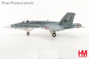 McDonnell Douglas F/A-18C - VFA-15 Retro TAC Demo Jet 164718, VFA-106 Gladiators March 2017 Diecast 1:72 Scale Model - Hobby Masters HA3590 - Image 3