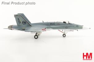 McDonnell Douglas F/A-18C - VFA-15 Retro TAC Demo Jet 164718, VFA-106 Gladiators March 2017 Diecast 1:72 Scale Model - Hobby Masters HA3590 - Image 4