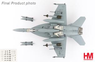 McDonnell Douglas F/A-18E - Dagger Team (w/decals for 01, 105, 410 airplanes) Diecast 1:72 Scale Model - Hobby Masters HA5140B - Image 10