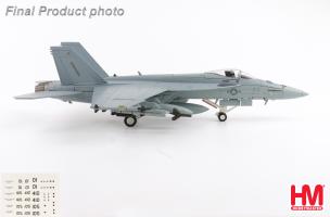 McDonnell Douglas F/A-18E - Dagger Team (w/decals for 01, 105, 410 airplanes) Diecast 1:72 Scale Model - Hobby Masters HA5140B - Image 4