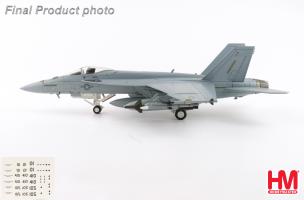 McDonnell Douglas F/A-18E - Dagger Team (w/decals for 01, 105, 410 airplanes) Diecast 1:72 Scale Model - Hobby Masters HA5140B - Image 5