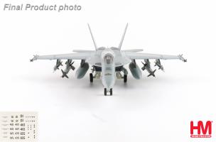 McDonnell Douglas F/A-18E - Dagger Team (w/decals for 01, 105, 410 airplanes) Diecast 1:72 Scale Model - Hobby Masters HA5140B - Image 8