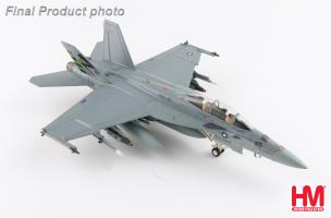 McDonnell Douglas F/A-18F - Green Hornet 165875, VX-23 Patuxent River 2011 Diecast 1:72 Scale Model - Hobby Masters HA5142 - Image 2