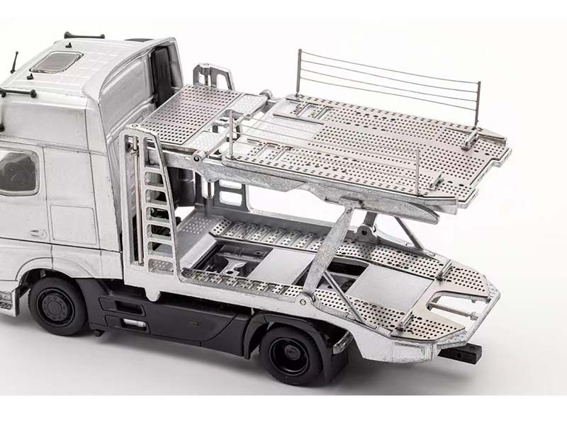 Mercedes-Benz AMG Actros Auto Transporter – White Diecast 1:64 Scale Model - GCD KS-069-400 - Image 5