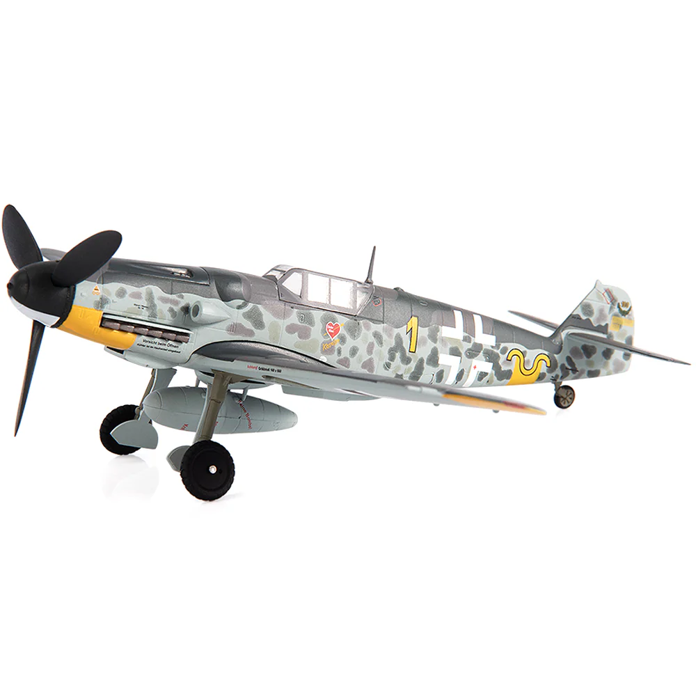 Messerschmitt BF 109G-6 Erich Hartmann Luftwaffe JG 52 Diecast 1:72 Scale Model - JC Wings JCW-72-BF109-001 - Image 2