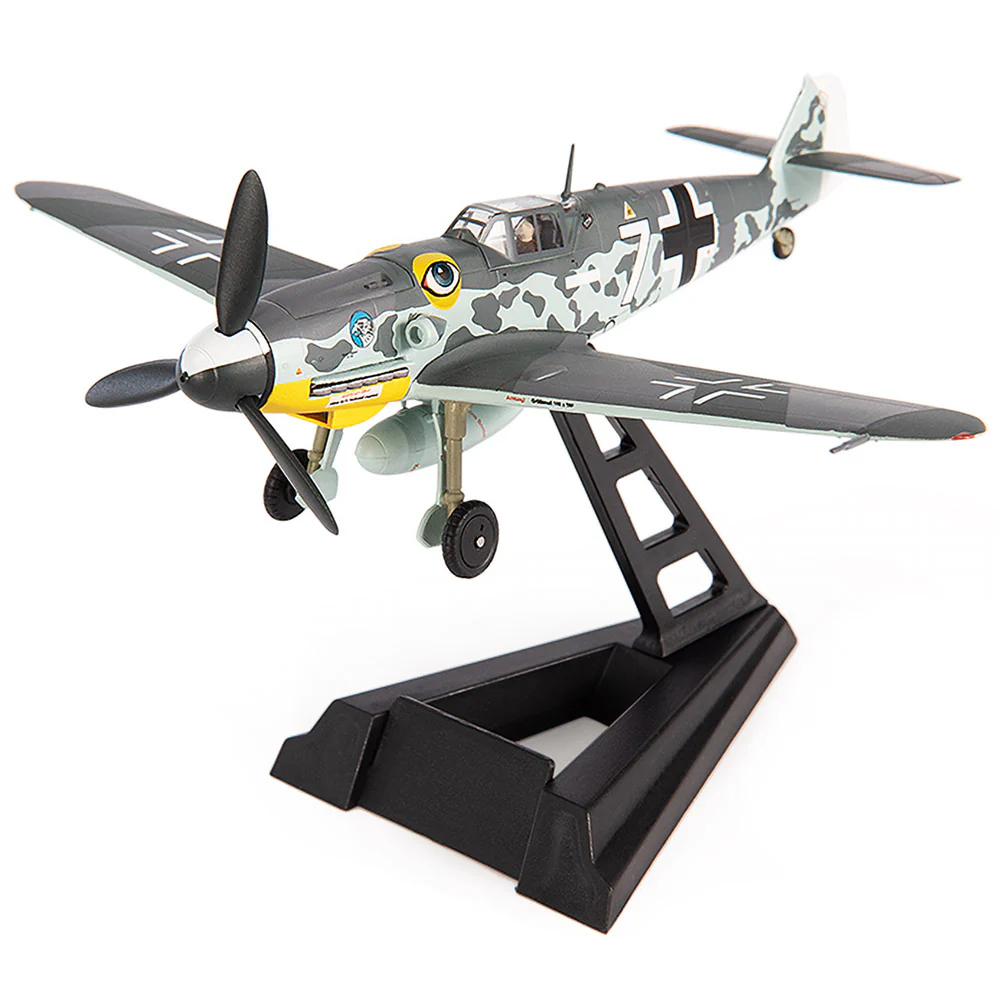Messerschmitt BF 109G-6 Luftwaffe JG 51 Bulgaria 1944 Diecast 1:72 Scale Model - JC Wings JCW-72-BF109-002 - Image 5