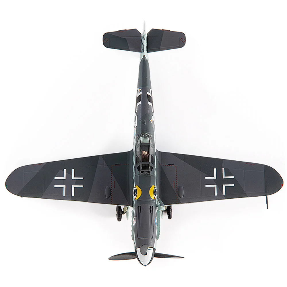 Messerschmitt BF 109G-6 Luftwaffe JG 51 Bulgaria 1944 Diecast 1:72 Scale Model - JC Wings JCW-72-BF109-002 - Image 6
