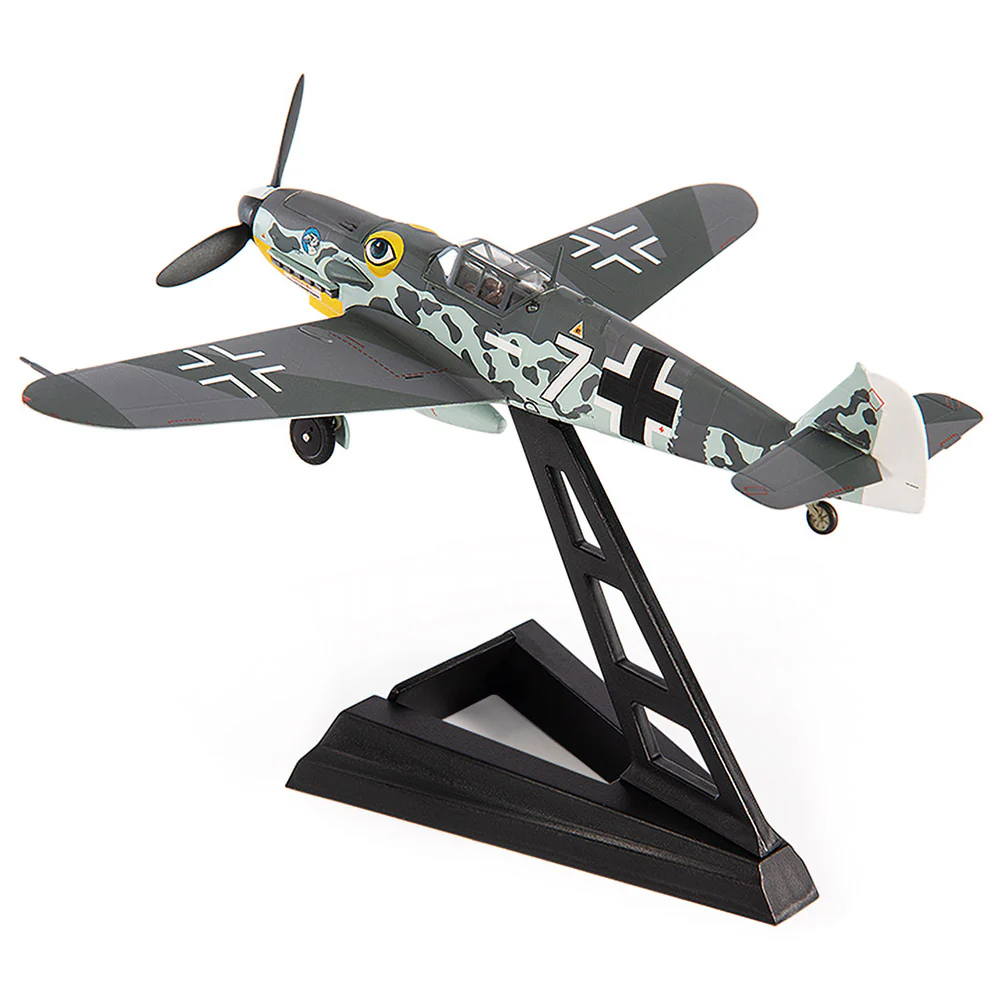 Messerschmitt BF 109G-6 Luftwaffe JG 51 Bulgaria 1944 Diecast 1:72 Scale Model - JC Wings JCW-72-BF109-002 - Image 9