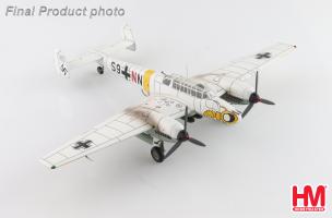 Messerschmitt Bf 110E (S9+NN) flown by Lt. Herbert Kutscha, 5./ZG 1 Soviet Union 1942 Diecast 1:72 Scale Model - Hobby Master HA1816MC - Image 2