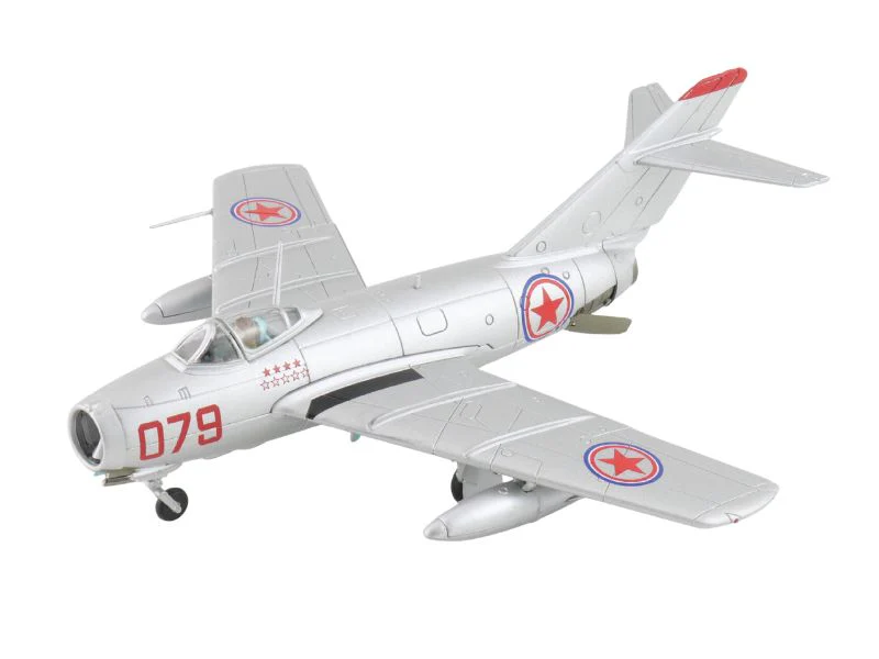 Mikoyan-Gurevich MIG-15bis - Red 079 Chinese People's Volunteers AF North Korea 1950s Diecast 1:72 Scale Model - Hobby Master HA2430
