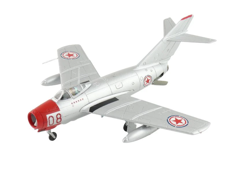 Mikoyan-Gurevich MIG-15bis Red 08 Chinese People's Volunteers AF 1950s Diecast 1:72 Scale Model - Hobby Masters HA2429