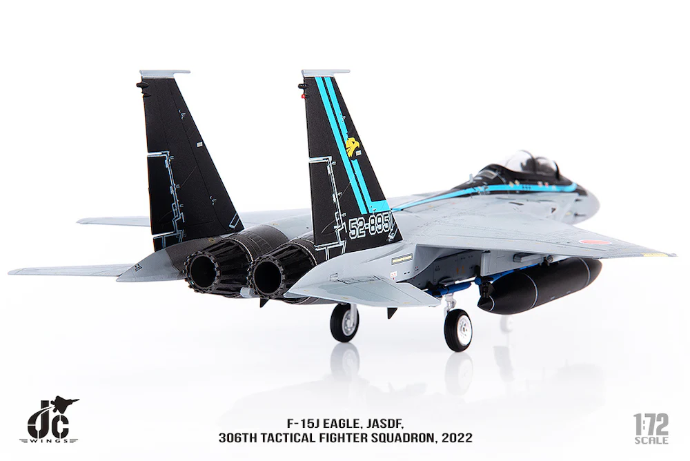 Mitsubishi F-15J Eagle JASDF - 306th Tactical Fighter Squadron Diecast 1:72 Scale Model - JC Wings JCW-72-F15-022 - Image 5