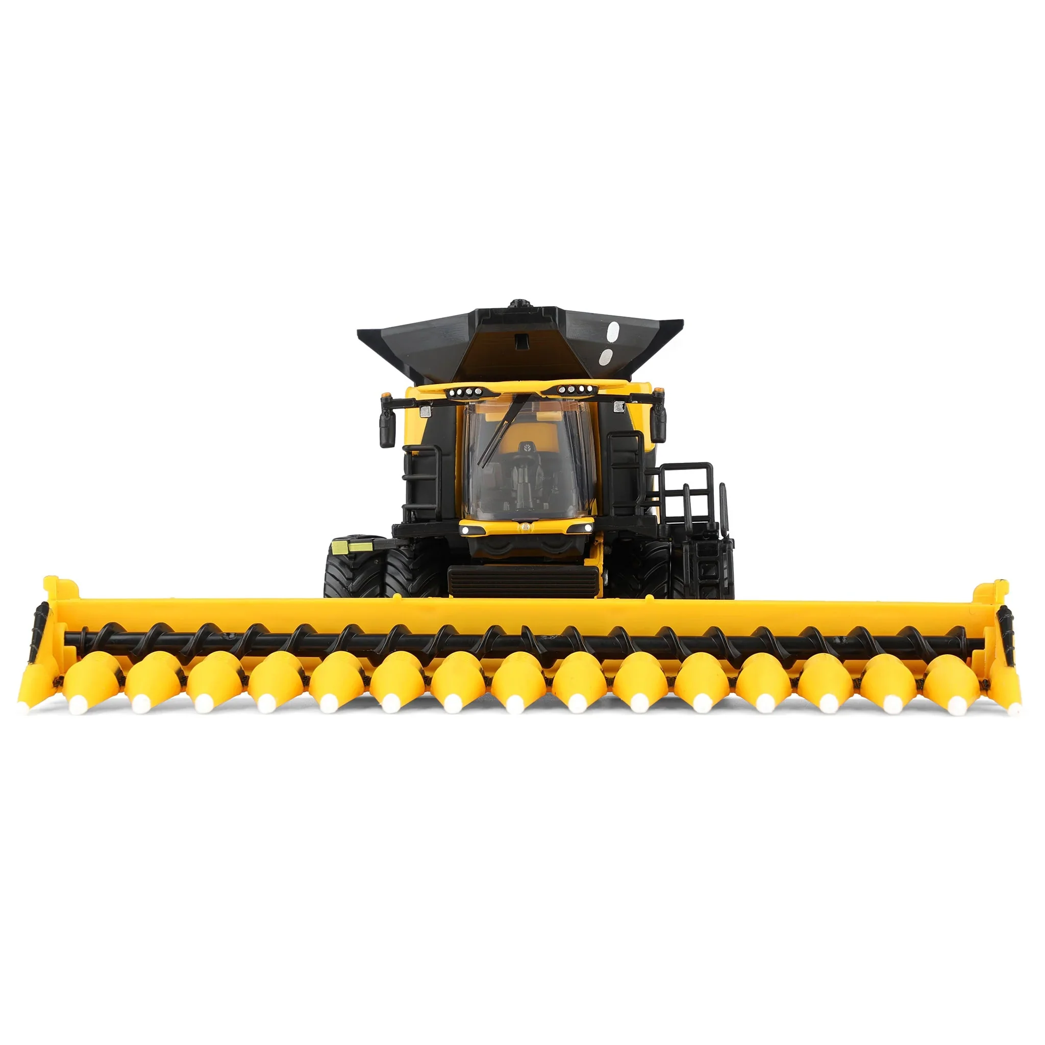 New Holland CR11 Combine w/ Corn Head & Draper Head (Prestige Collection) Diecast 1:64 Scale Model - ERTL 61017 - Image 3