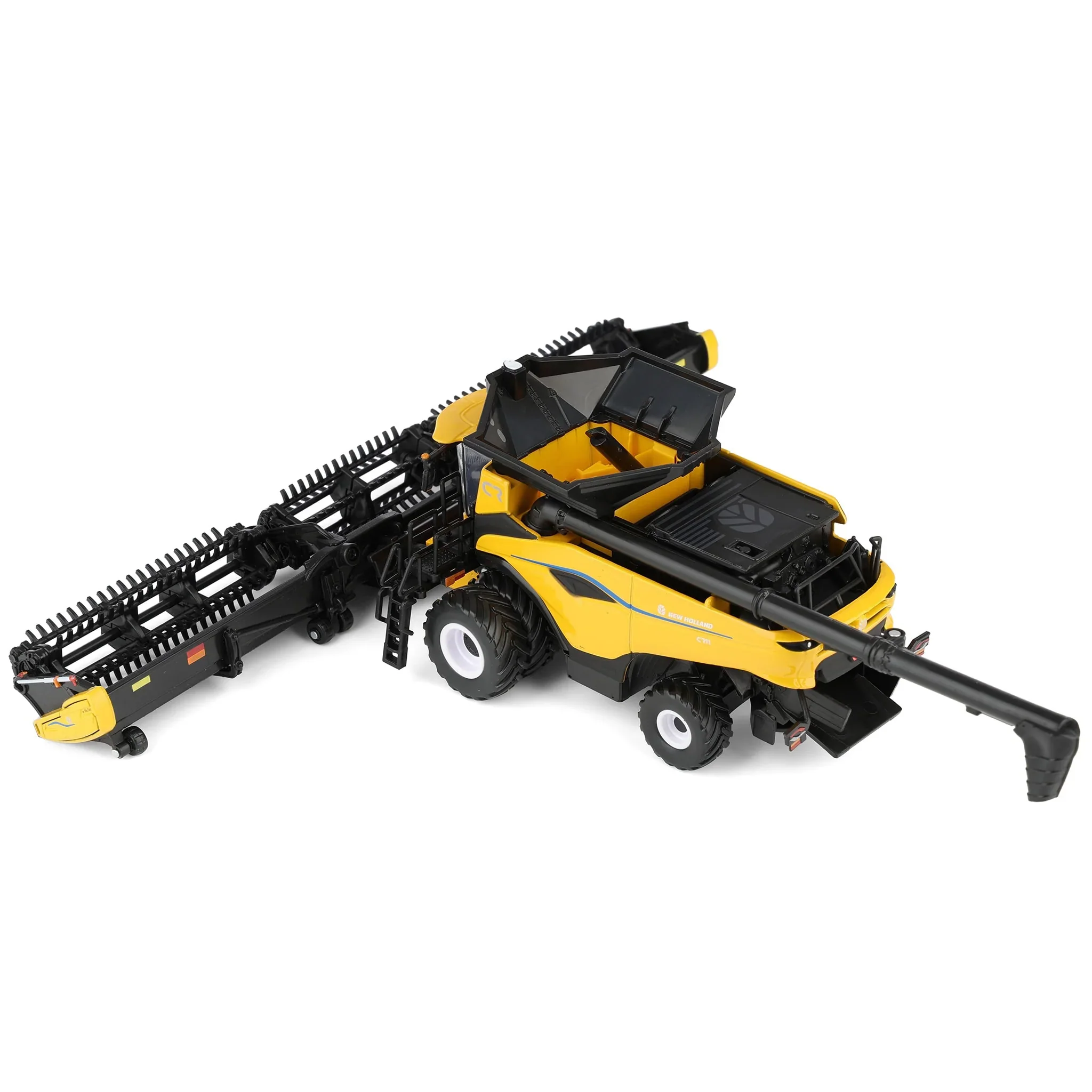 New Holland CR11 Combine w/ Corn Head & Draper Head (Prestige Collection) Diecast 1:64 Scale Model - ERTL 61017 - Image 7