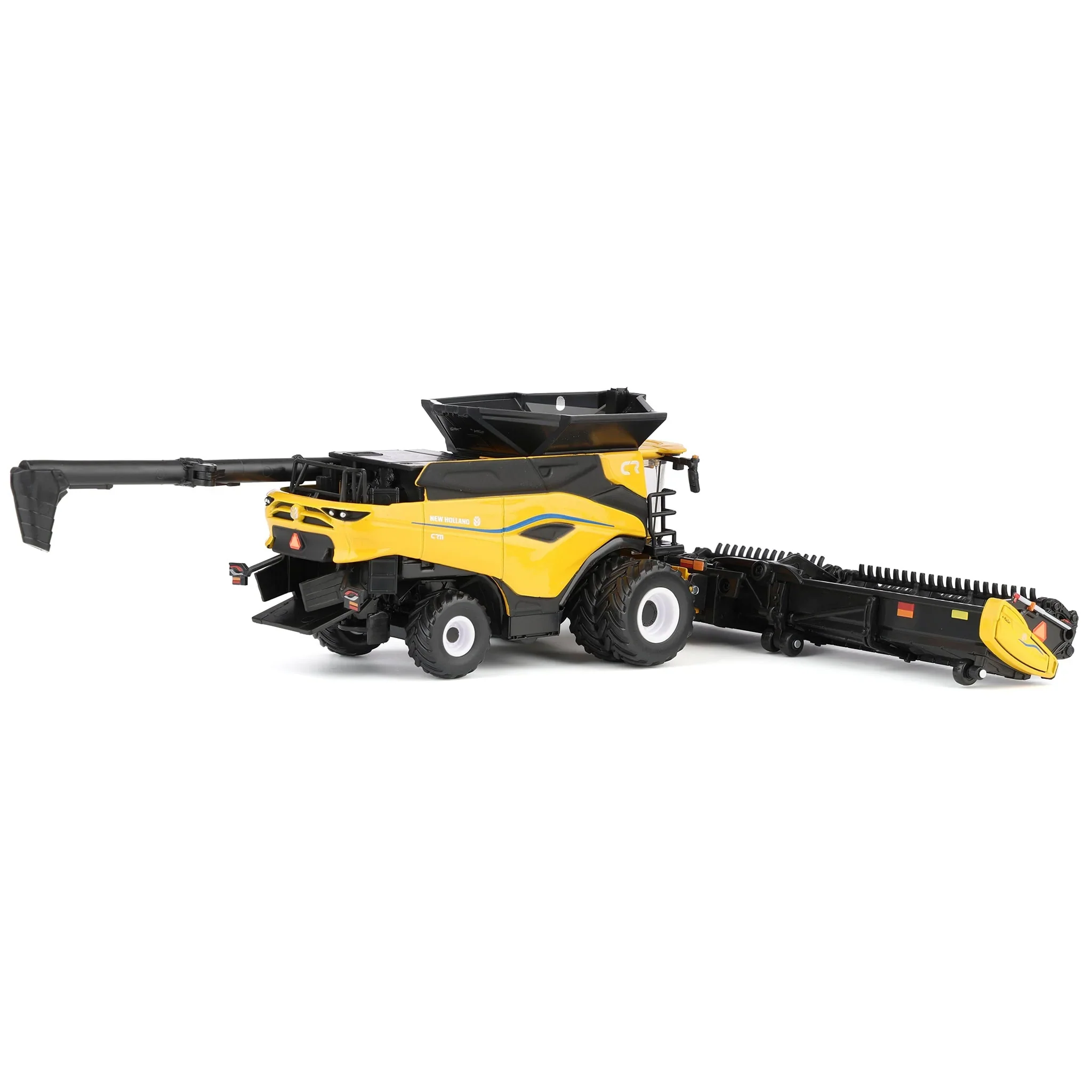 New Holland CR11 Combine w/ Corn Head & Draper Head (Prestige Collection) Diecast 1:64 Scale Model - ERTL 61017 - Image 8