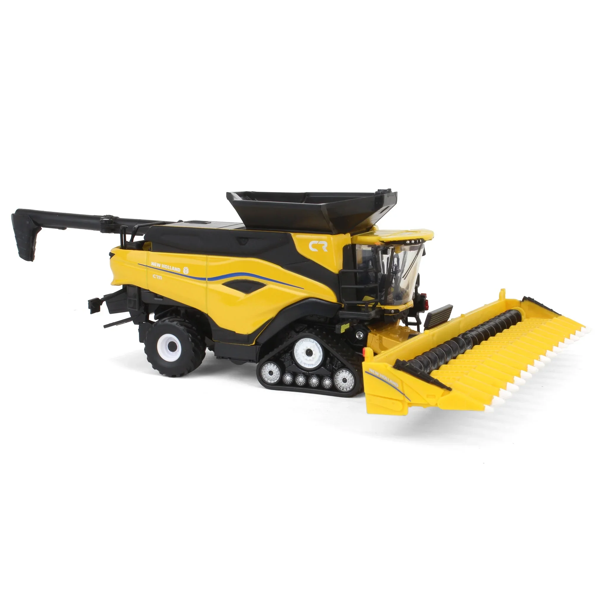 New Holland CR11 Tracked Combine w/ Corn Head & Draper Head 2025 Farm Show Diecast 1:64 Scale Model - ERTL 61022 - Image 10