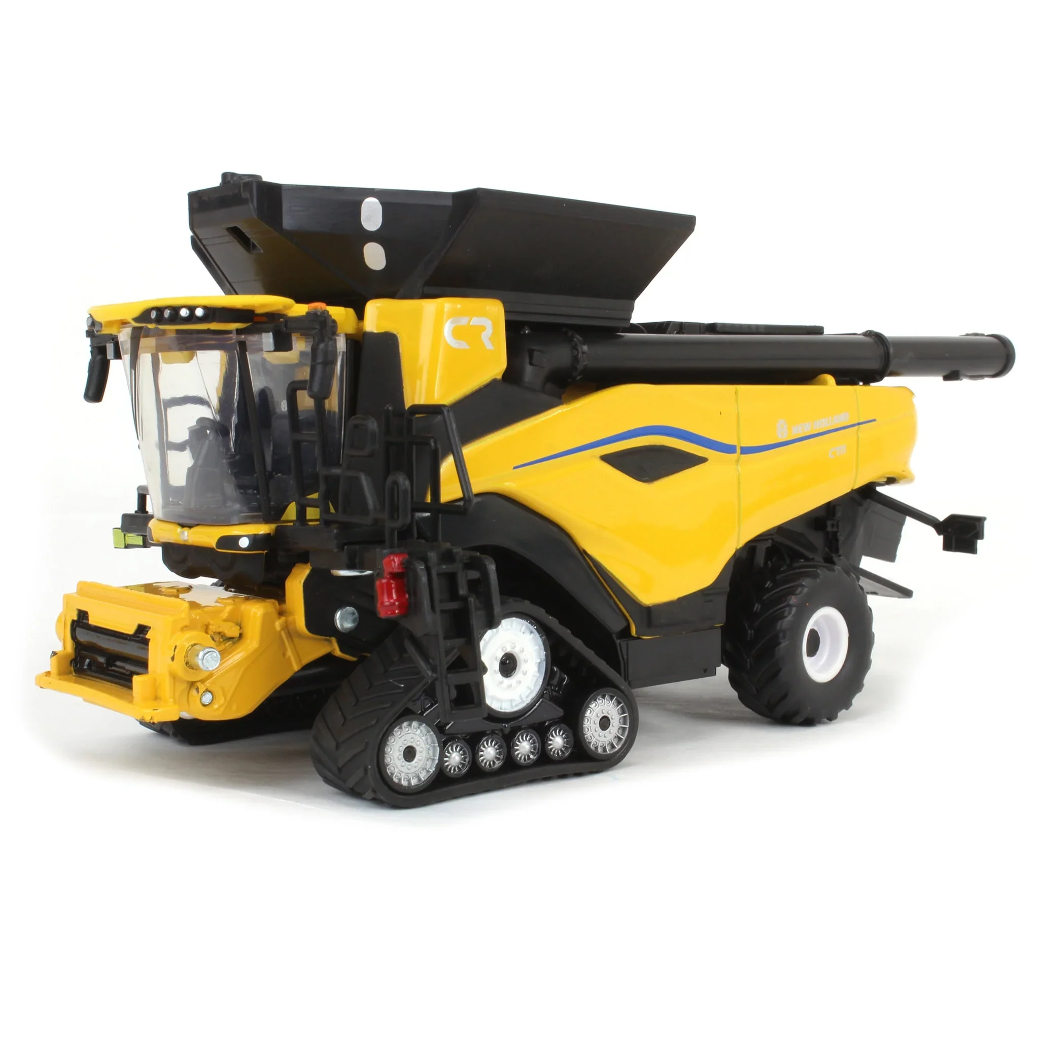 New Holland CR11 Tracked Combine w/ Corn Head & Draper Head 2025 Farm Show Diecast 1:64 Scale Model - ERTL 61022 - Image 3