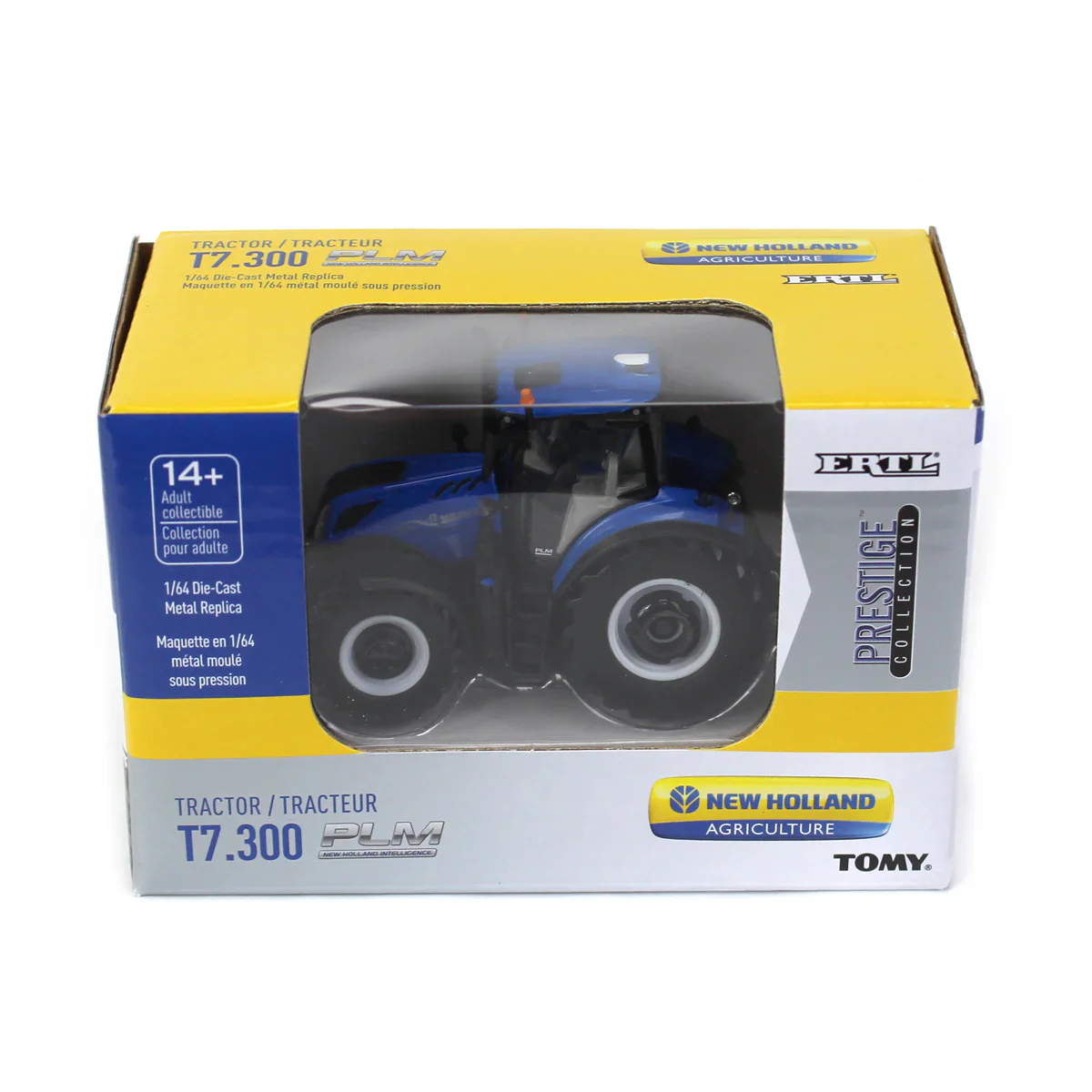 New Holland T7.300 w/ PLM Intelligence (Prestige Collection) Diecast 1:64 Scale Model - ERTL ERT13991 - Image 3