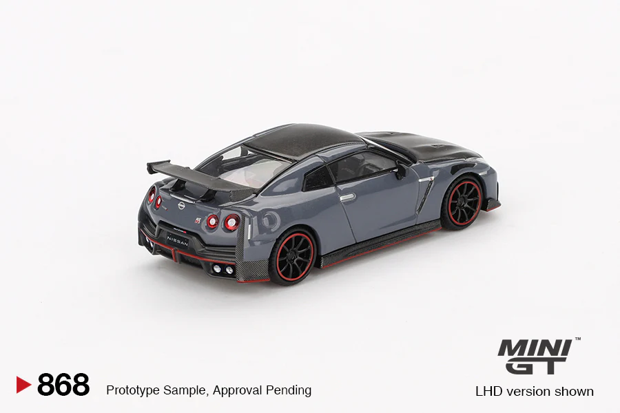 Nissan GT-R Nismo 2024 NISMO – Stealth Gray (Mini GT) Diecast 1:64 Scale Model - TSM MGT00868 - Image 2