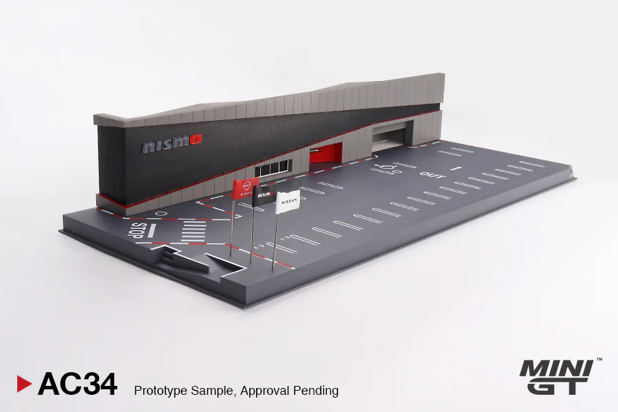 Nissan Motorsports & Customizing Co. Nismo Operation Diorama (Mini GT) Diecast 1:64 Scale Model - TSM MGTAC34 - Image 2