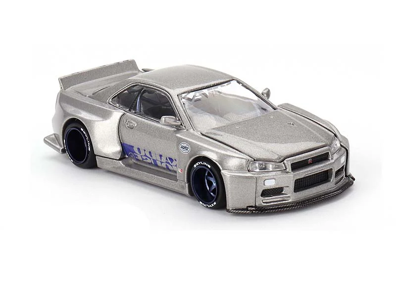Nissan Skyline GT-R (R34) Kaido Works (Kaido House x Mini GT) Diecast 1:64 Scale Model - TSM KHMG143