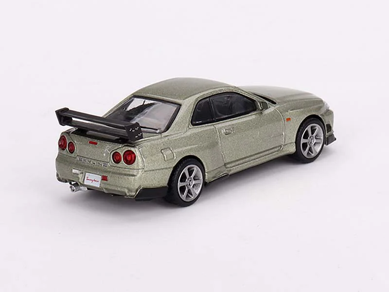 Nissan Skyline GT-R (R34) Tommykaira R-z Millenium – Jade (Mini GT) Diecast 1:64 Scale Model - TSM MGT00697 - Image 2