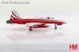 Northrop F-5E - Patrouille Suisse 2025 (w/ decals for pilot names & plane numbers) Diecast 1:72 Scale Model - Hobby Master HA3379 - Image 2