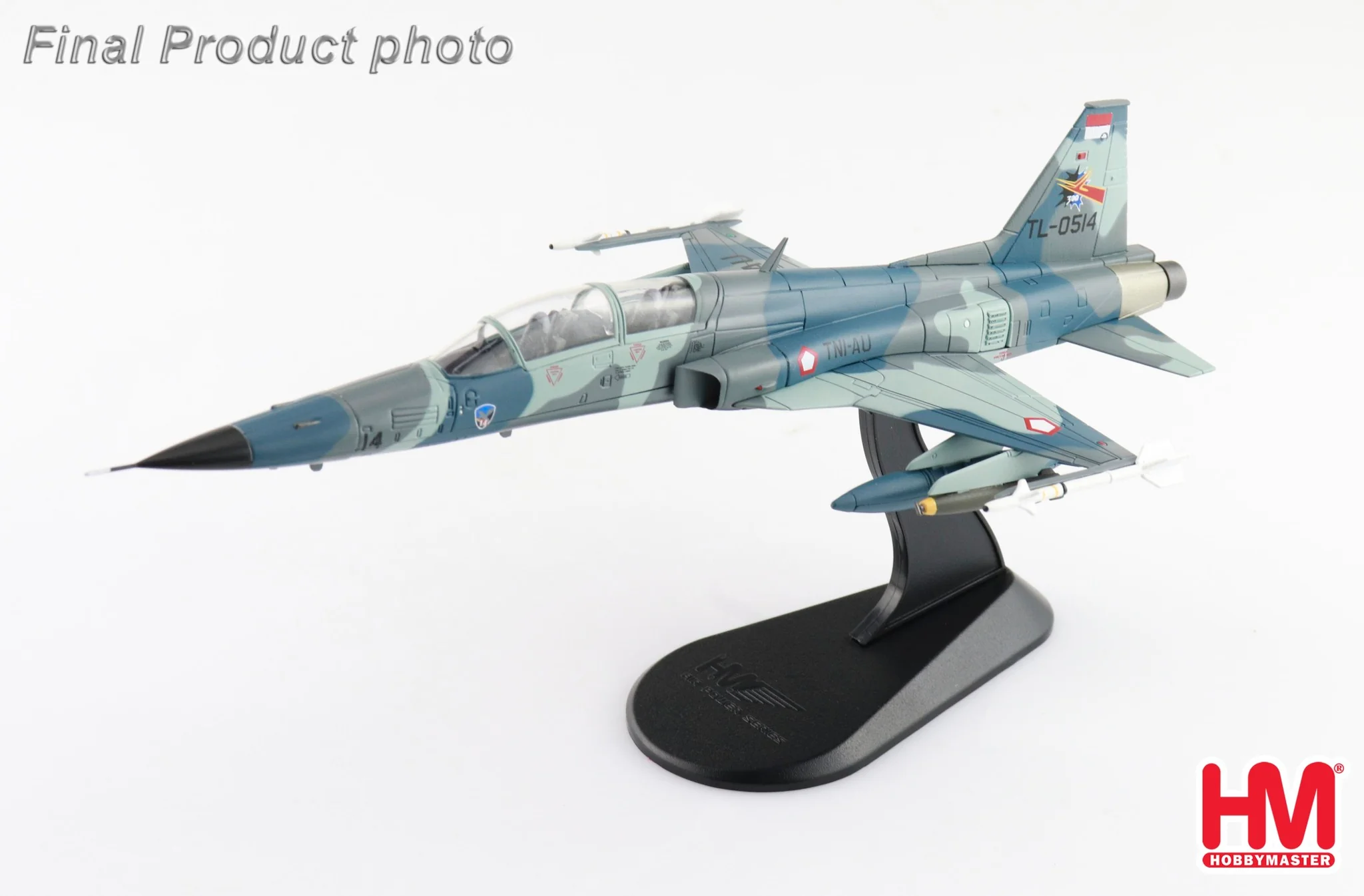 Northrop F-5E Tiger II - Indonesian Air Force TL-0514 TNI-AU April 1980 Diecast 1:72 Scale Model - Hobby Master HA3375 - Image 3