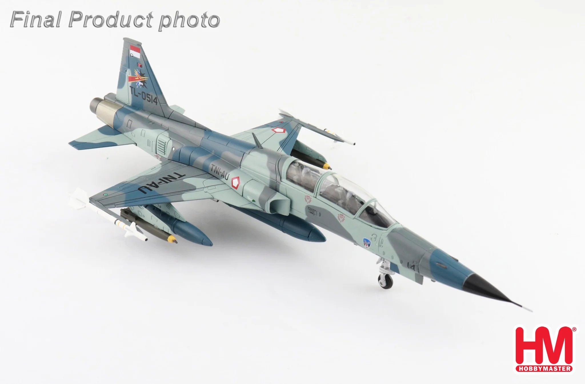 Northrop F-5E Tiger II - Indonesian Air Force TL-0514 TNI-AU April 1980 Diecast 1:72 Scale Model - Hobby Master HA3375 - Image 4