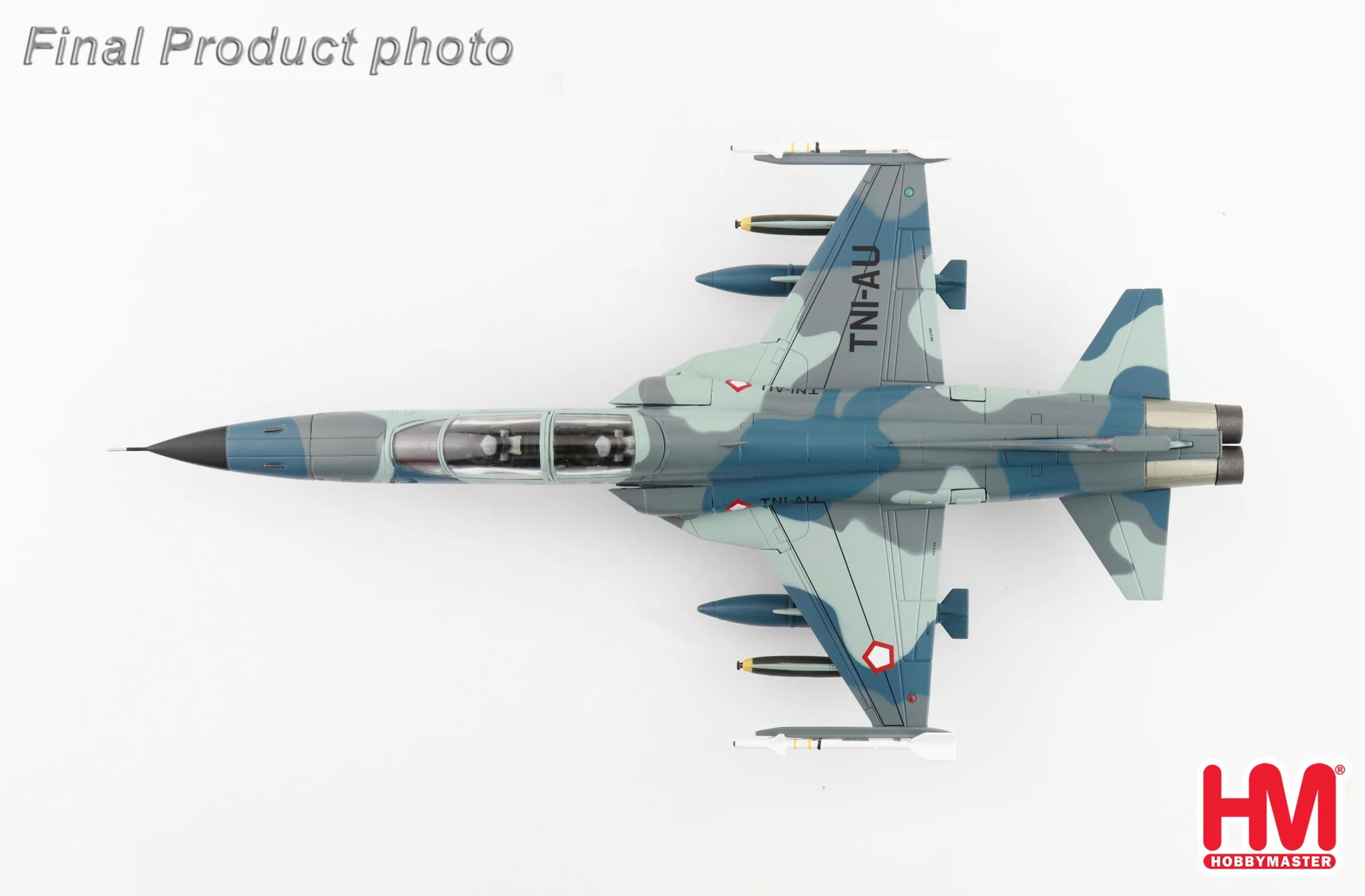 Northrop F-5E Tiger II - Indonesian Air Force TL-0514 TNI-AU April 1980 Diecast 1:72 Scale Model - Hobby Master HA3375 - Image 6