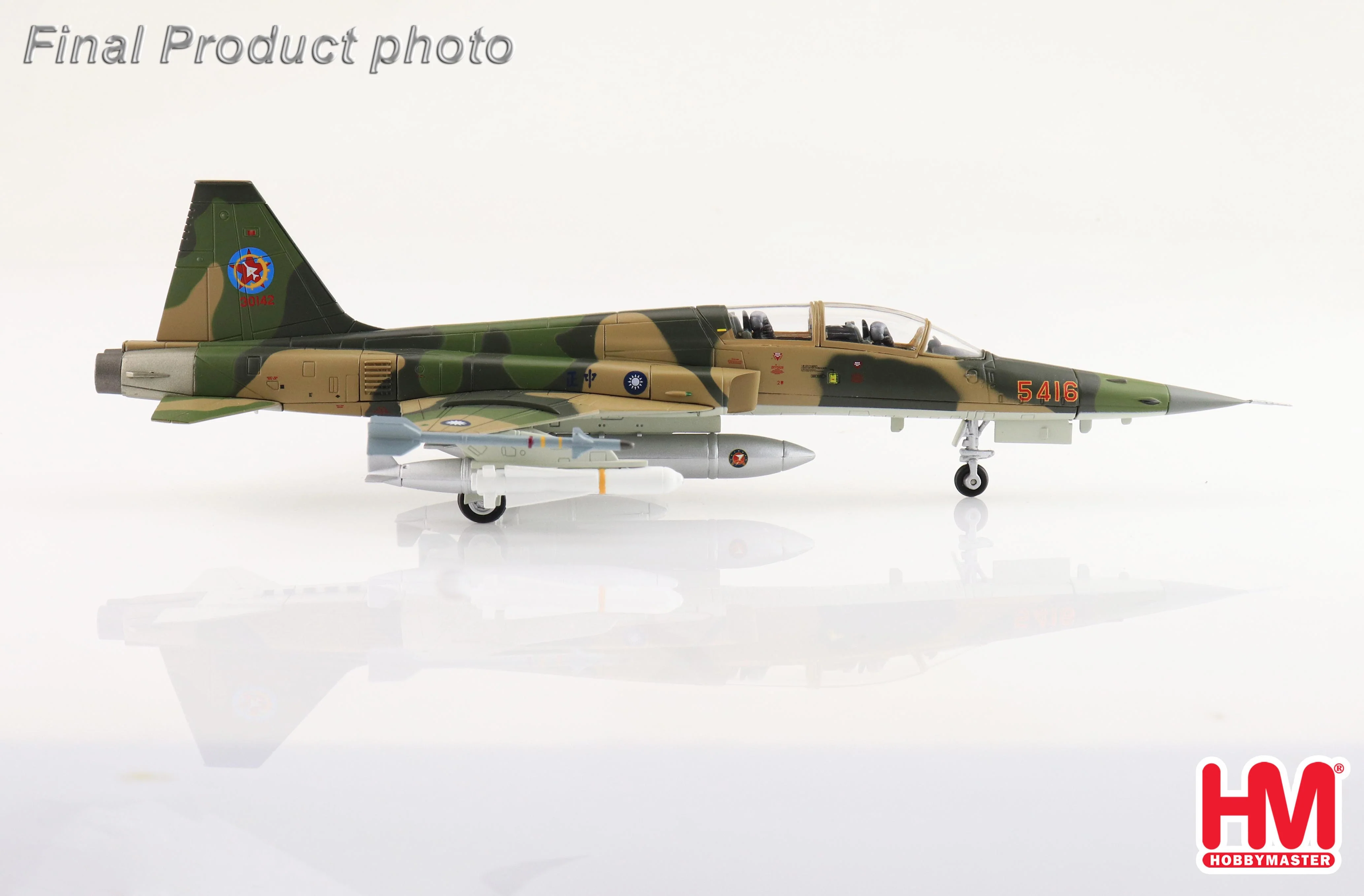 Northrop F-5F Tiger II 5380, 46th Aggressor Sqn. ROCAF Diecast 1:72 Scale Model - Hobby Master HA3376 - Image 5