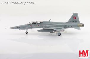 Northrop F-5F Tiger II J-3206 Staffel 6 Swiss Air Force Diecast 1:72 Scale Model - Hobby Master HA3380 - Image 3
