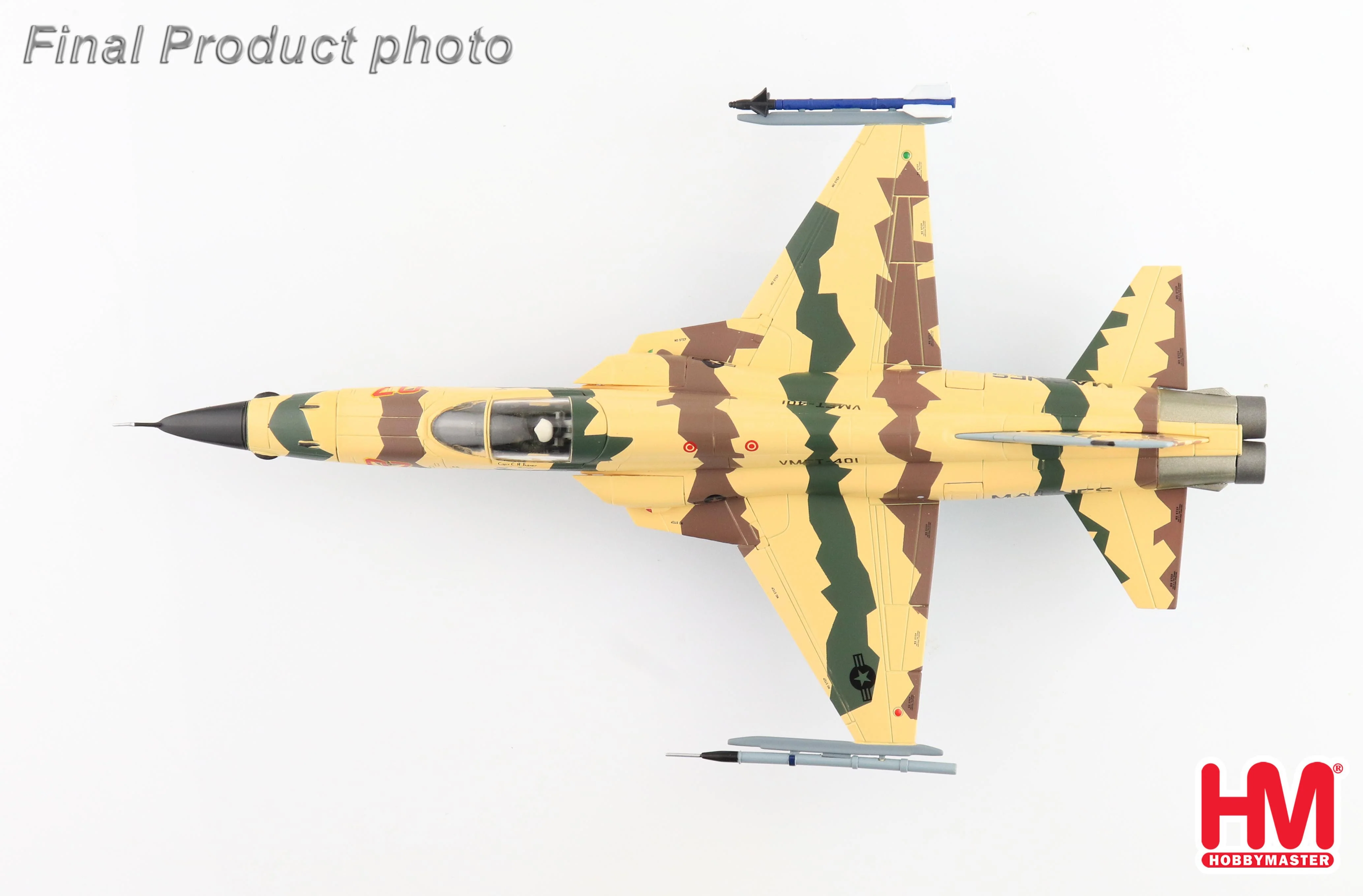 Northrop Grumman F-5N Tiger II 761572, VMFT-401 US Marines Yuma 2018 Diecast 1:72 Scale Model - Hobby Master HA3398 - Image 7