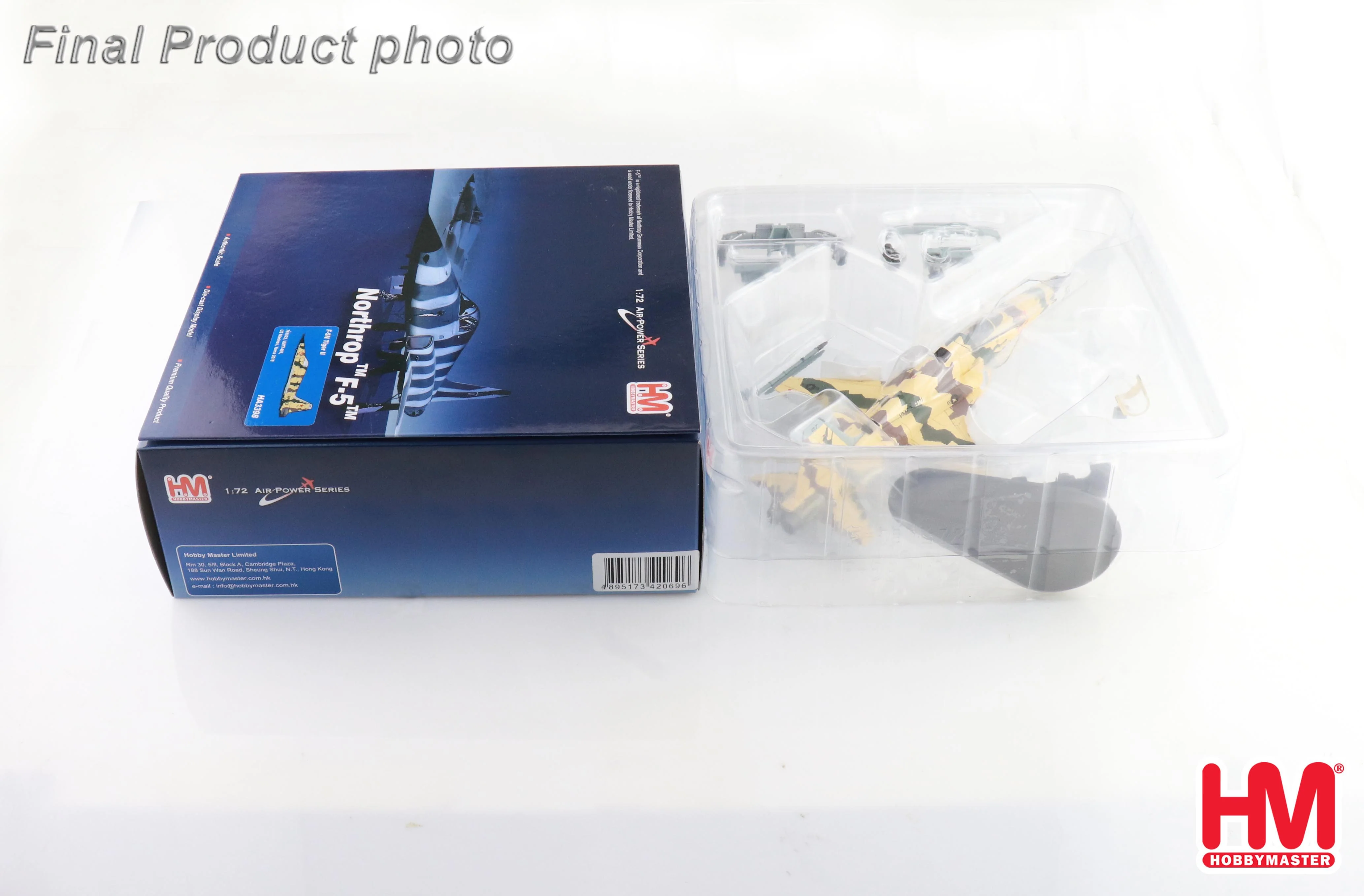 Northrop Grumman F-5N Tiger II 761572, VMFT-401 US Marines Yuma 2018 Diecast 1:72 Scale Model - Hobby Master HA3398 - Image 8