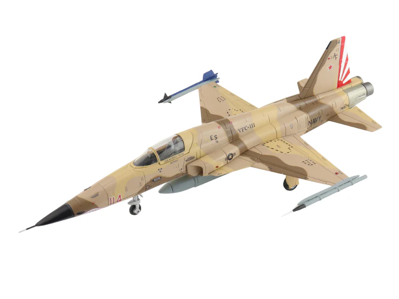 Northrop Grumman F-5N Tiger II BuNo 761575, VFC-111 Sundowners NAS Key West 2013 Diecast 1:72 Scale Model - Hobby Master HA3378