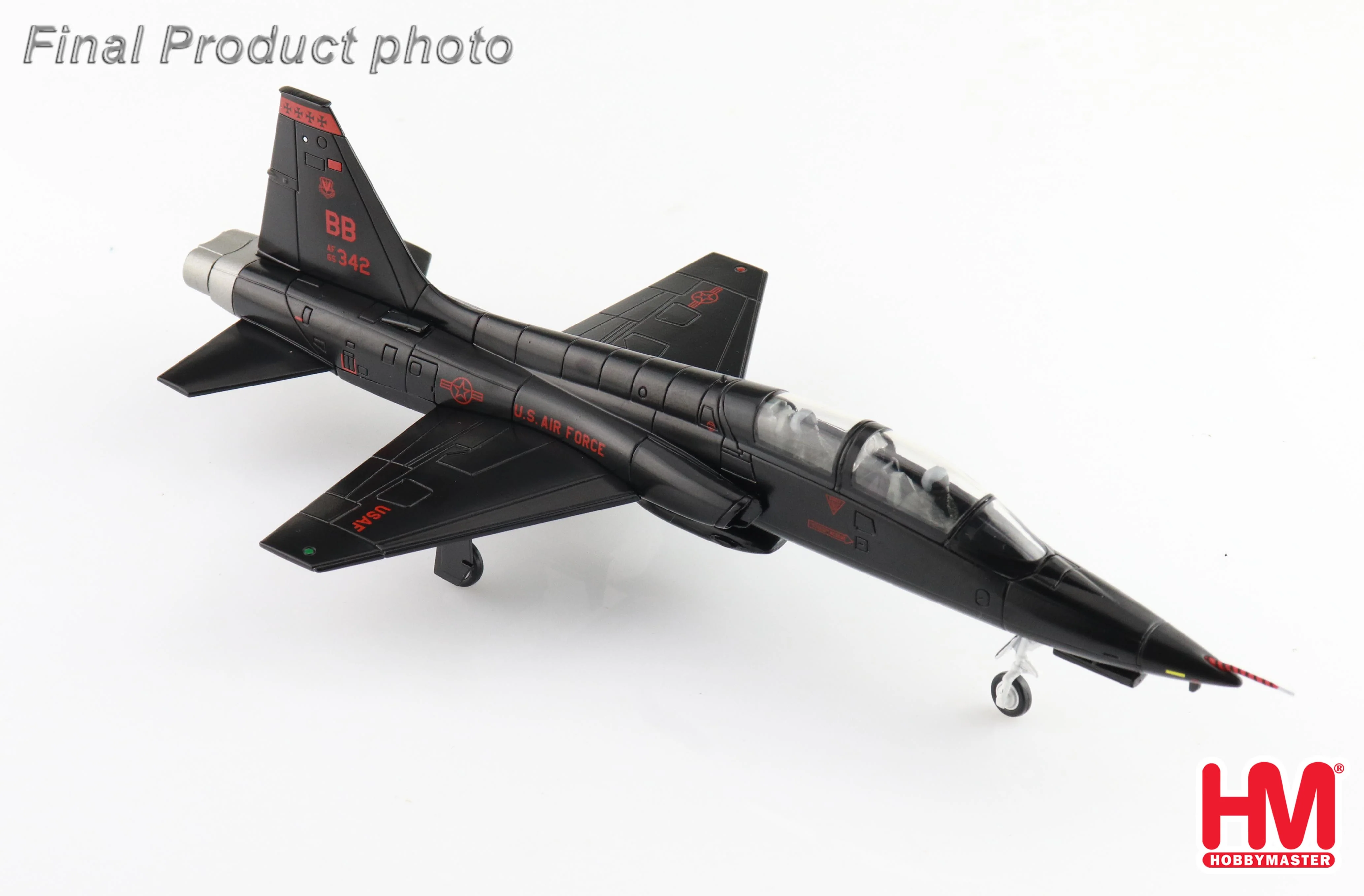 Northrop T-38A Talon 65-10342, 1st RS/9th RW Beale AFB 2006 Diecast 1:72 Scale Model - Hobby Master HA5411 - Image 4