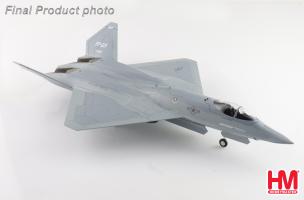 Northrop YF-23 Gray Ghost PAV-2 AF ser.no.87-0801,1990 (with 3 xAIM-120,2 xAIM-9) Diecast 1:72 Scale Model - Hobby Master HA2850 - Image 2