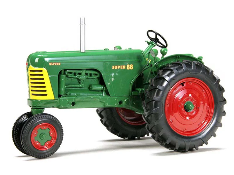 Oliver Super 88 Narrow-Front Gas Tractor w/ Red Wheels Diecast 1:16 Scale Model - Spec Cast SCT949