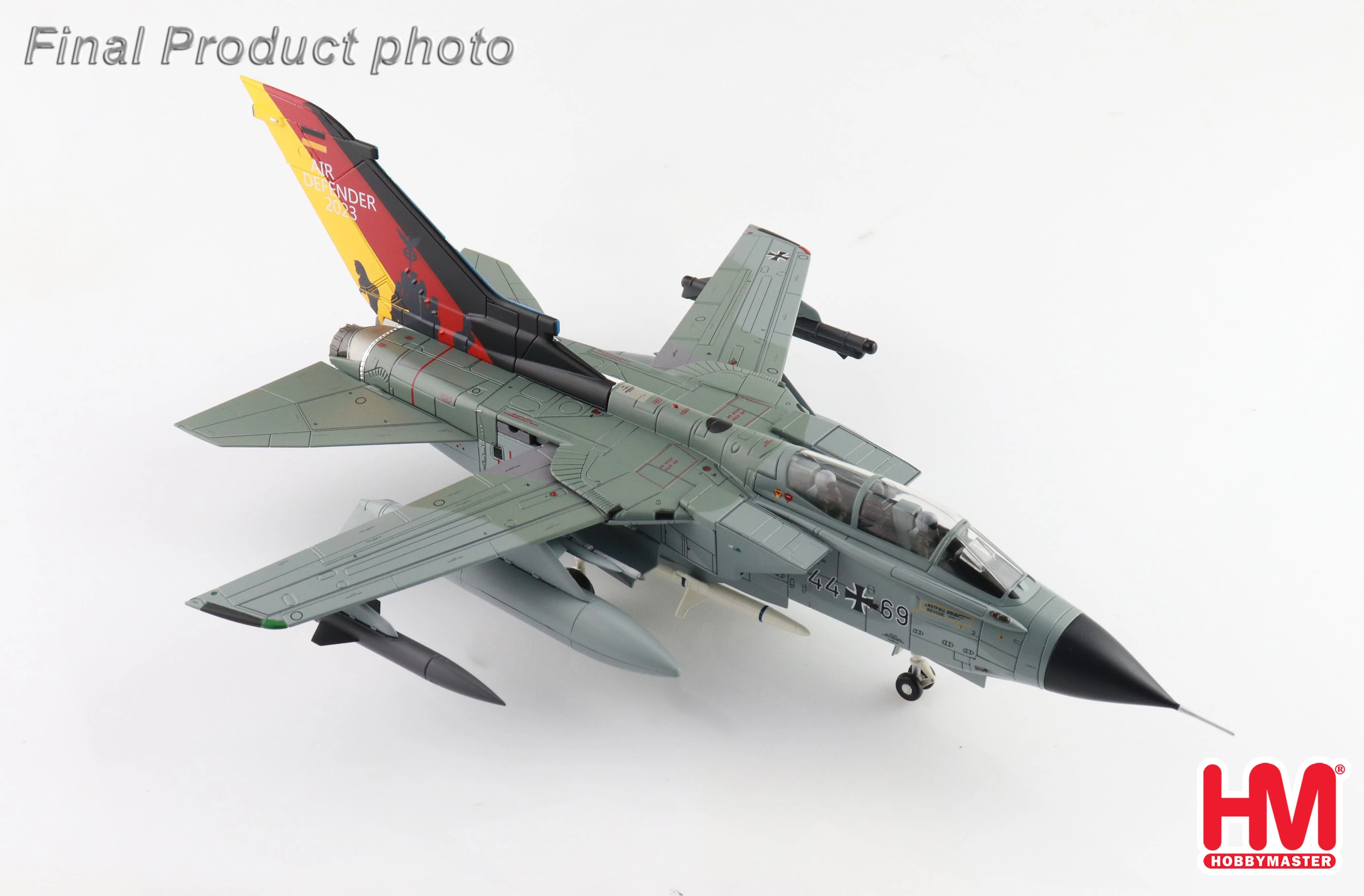 Panavia Tornado IDS - Air Defender 2023 44+69 TLG 51 Luftwaffe Schleswig Jagel AB Diecast 1:72 Scale Model - Hobby Master HA6722 - Image 3