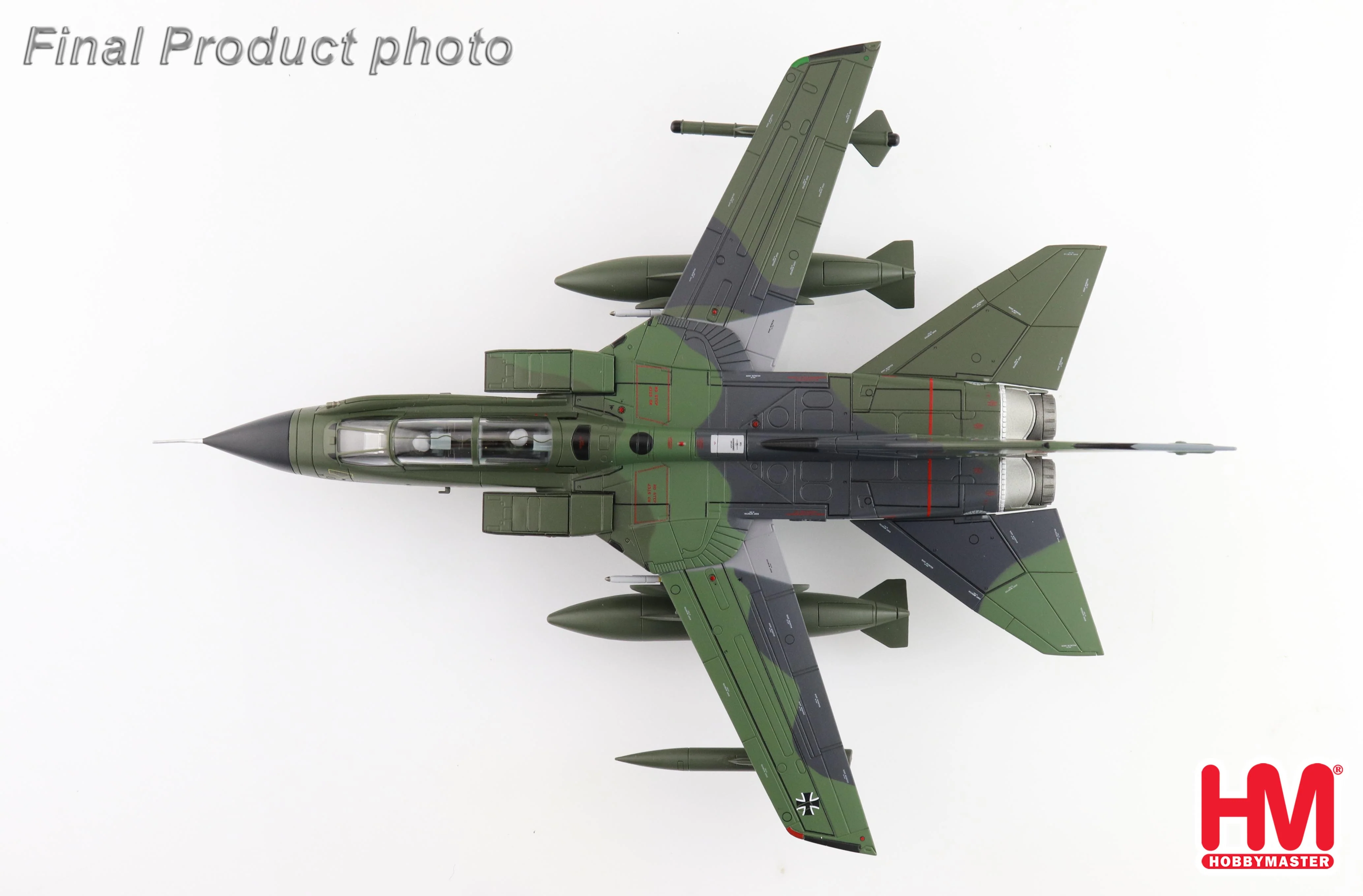 Panavia Tornado IDS (Norm 83B) 45+95, JaBoG 31 (Boelcke) Nörvenich Germany 2008 Diecast 1:72 Scale Model - Hobby Master HA6723 - Image 8