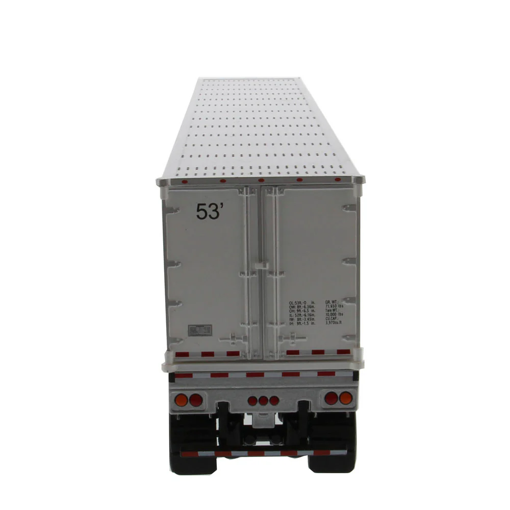 Peterbilt 579 Day Cab w/ CAT® Mural Trailer (Transport Series) 1:50 Scale Model - Diecast Masters 85665 - Image 3