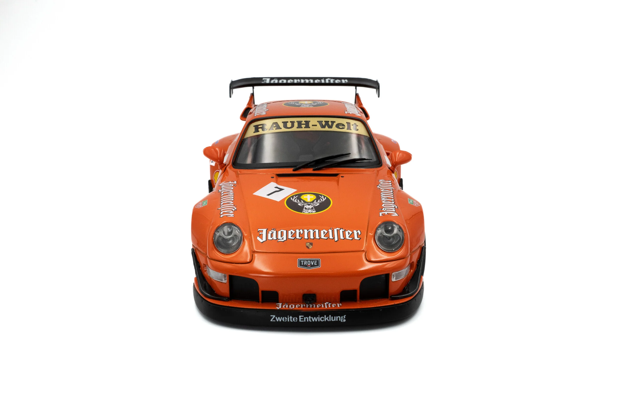 Porsche 911 933 RWB (Jagermeister #7) Diecast 1:18 Scale Model - Solido S1808506 - Image 3