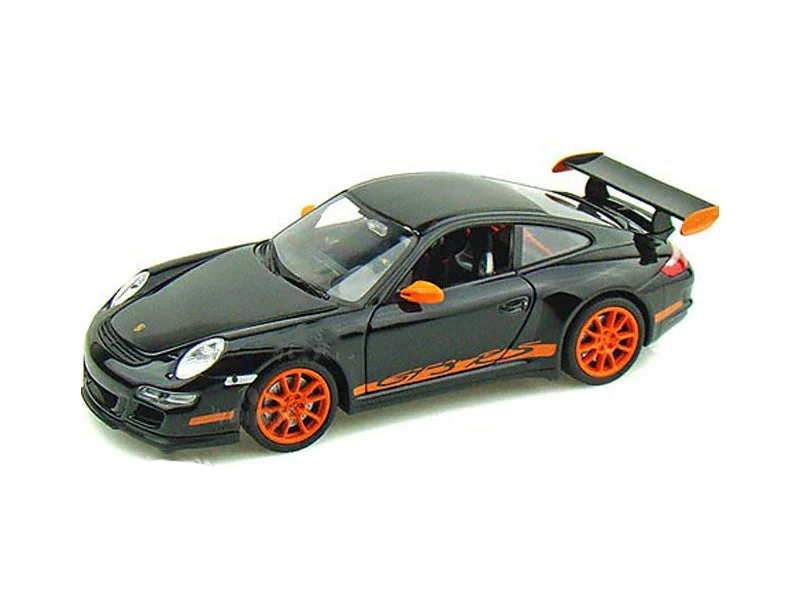 Porsche 911 (997) GT3 RS Black Diecast 1:24 Scale Model - Welly 22495BK