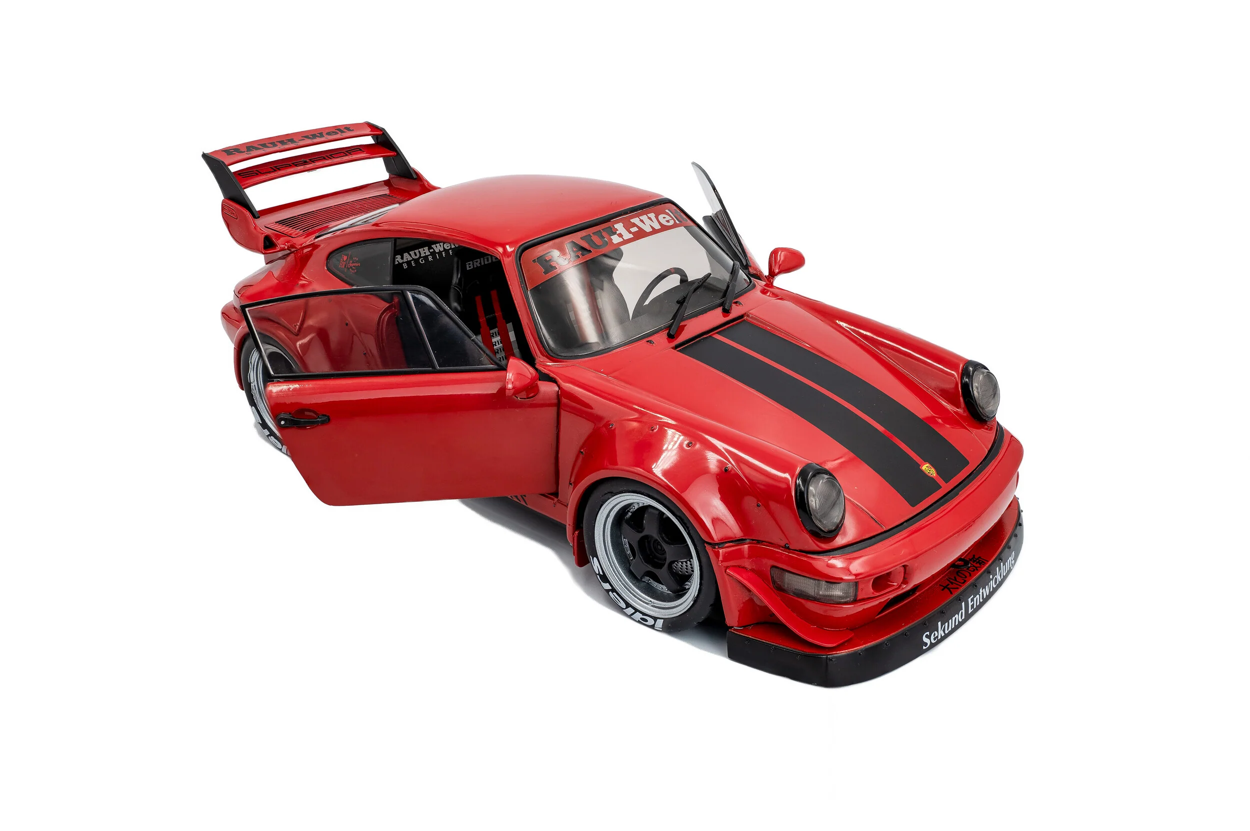 Porsche 911 RWB Bodykit Taikano Kaishin Diecast 1:18 Scale Model - Solido S1807514 - Image 2