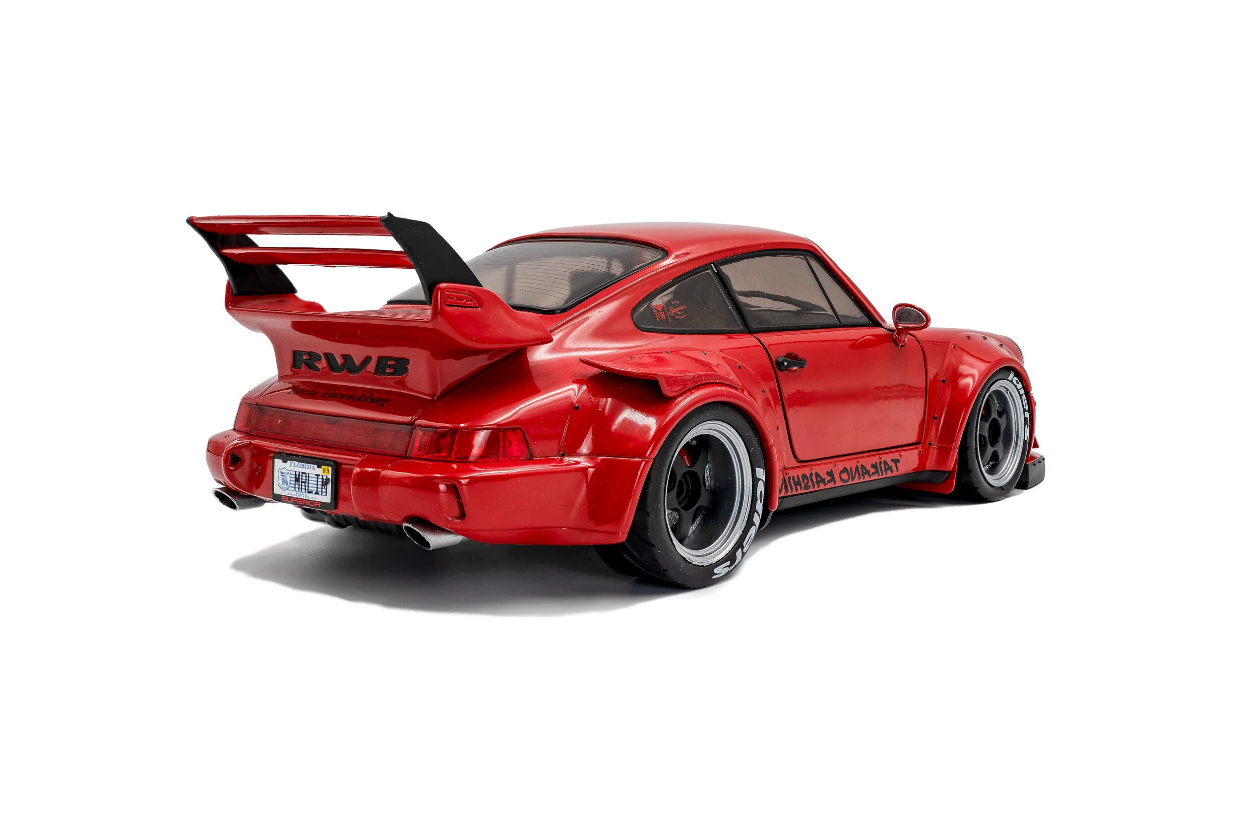 Porsche 911 RWB Bodykit Taikano Kaishin Diecast 1:18 Scale Model - Solido S1807514 - Image 5
