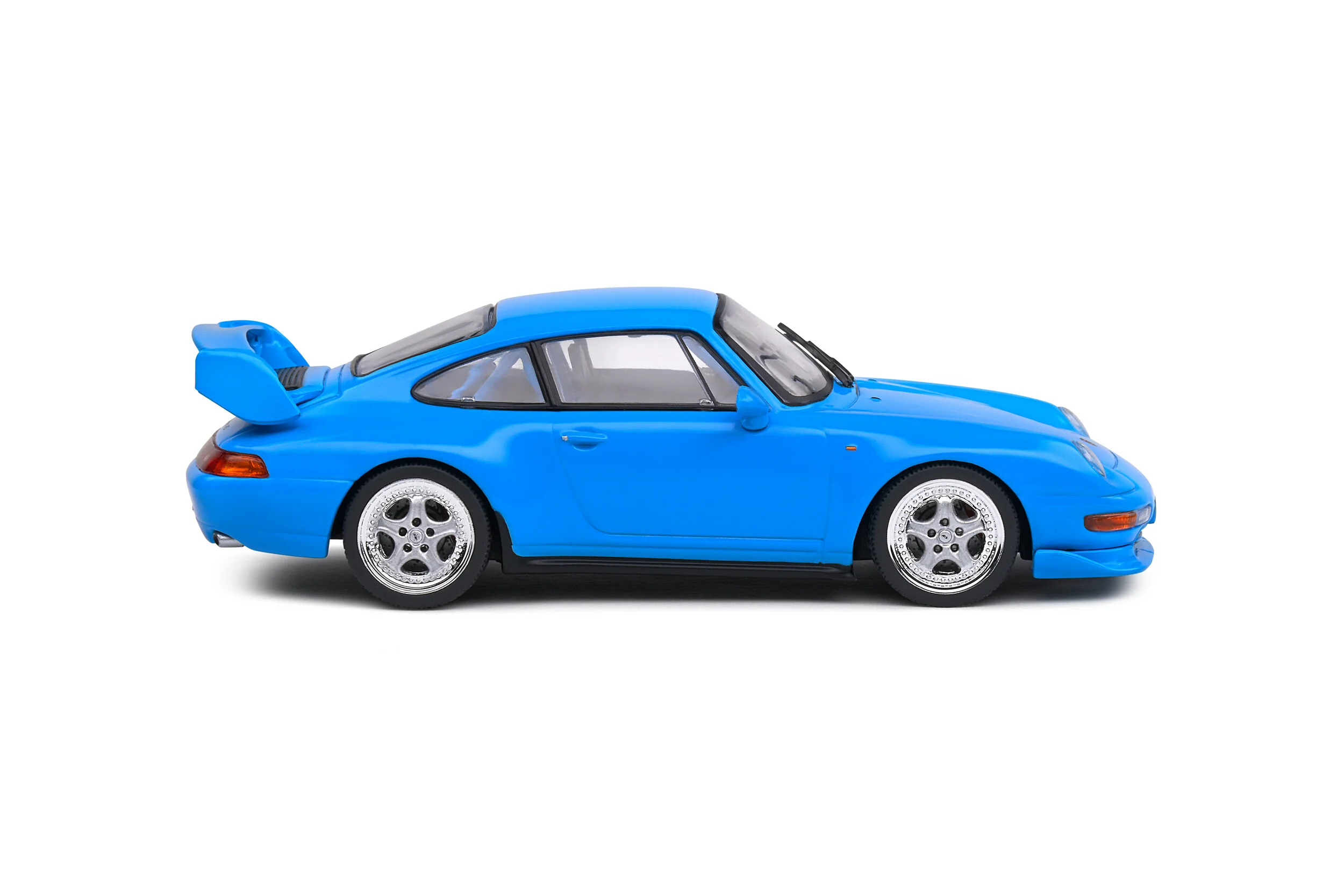 Porsche 993 RS Clubsport - Blue Diecast 1:43 Scale Model - Solido S4313801 - Image 6